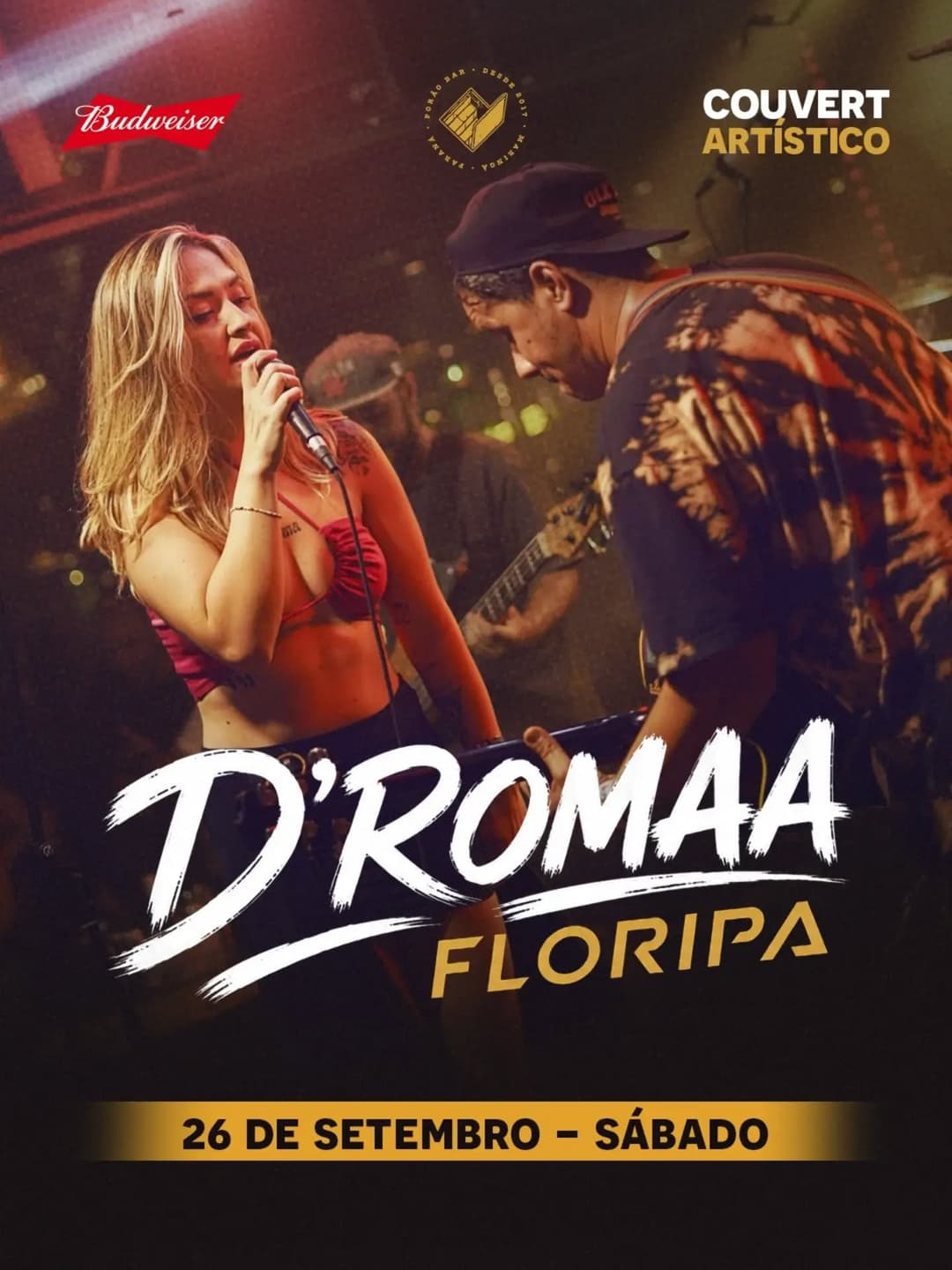 Flyer de D'Romaafloripa