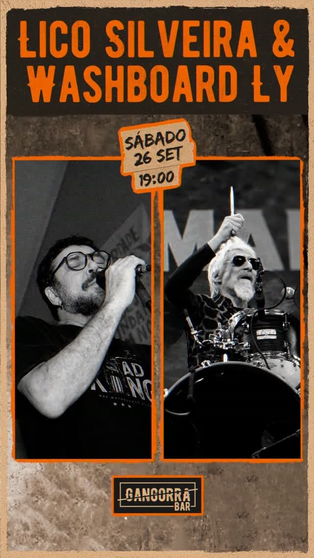 Flyer de Lico Silveira e Musklinho