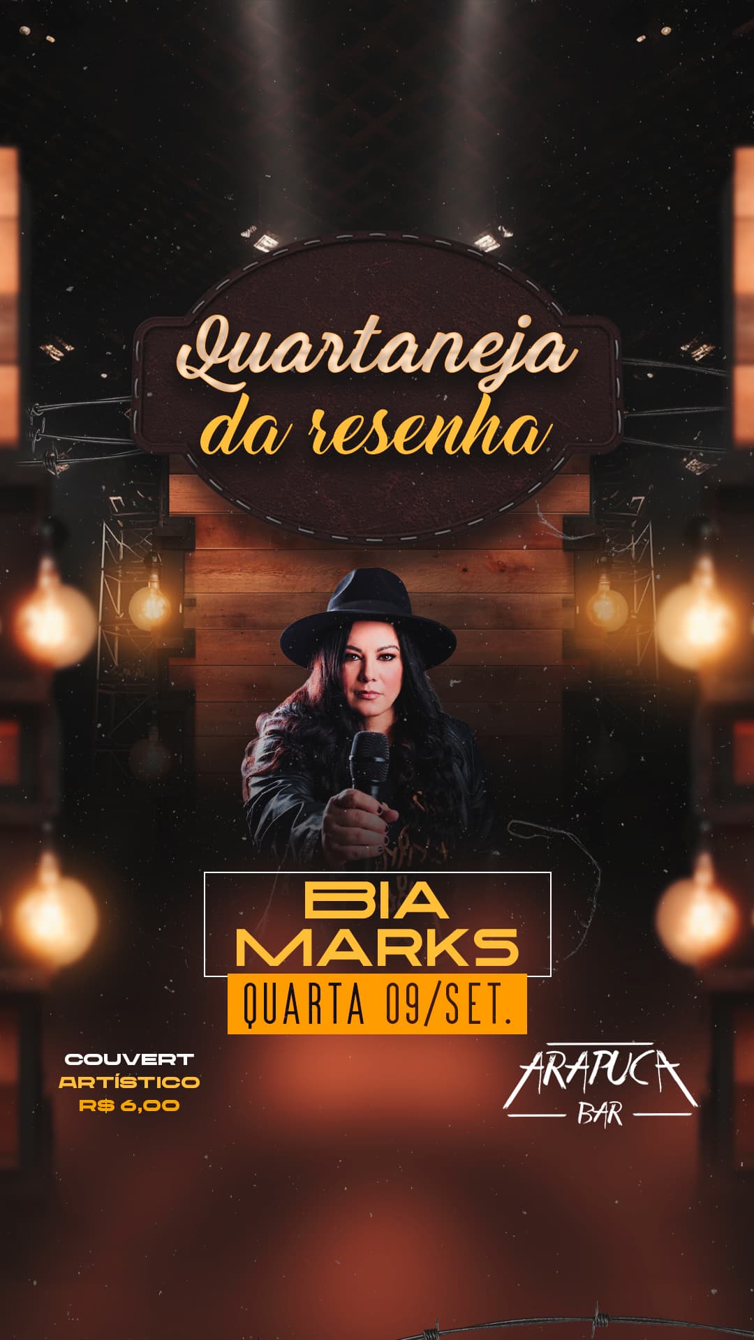 Flyer de Bia Marks