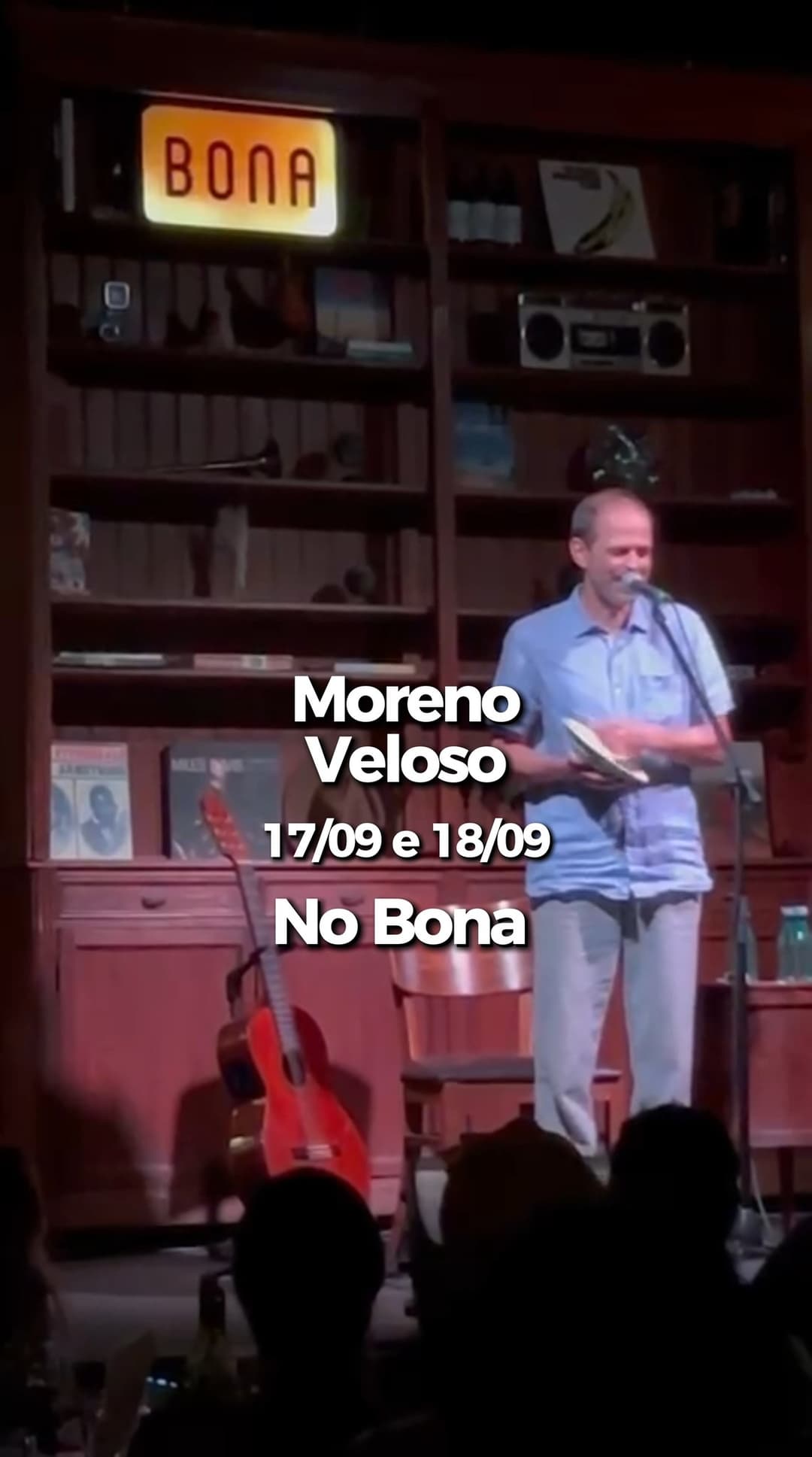 Flyer de Moreno Veloso