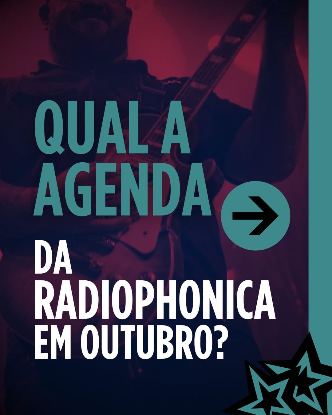 Flyer de Banda Radiophonica
