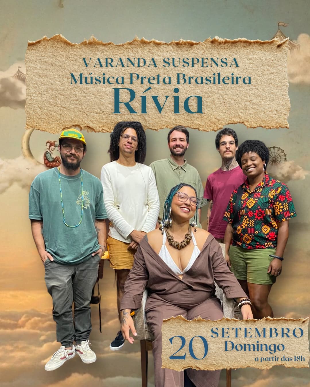 Flyer de Rívia e Varanda Suspensa