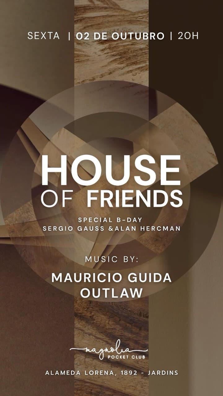 Flyer de Mauricio Guida e Outlaw