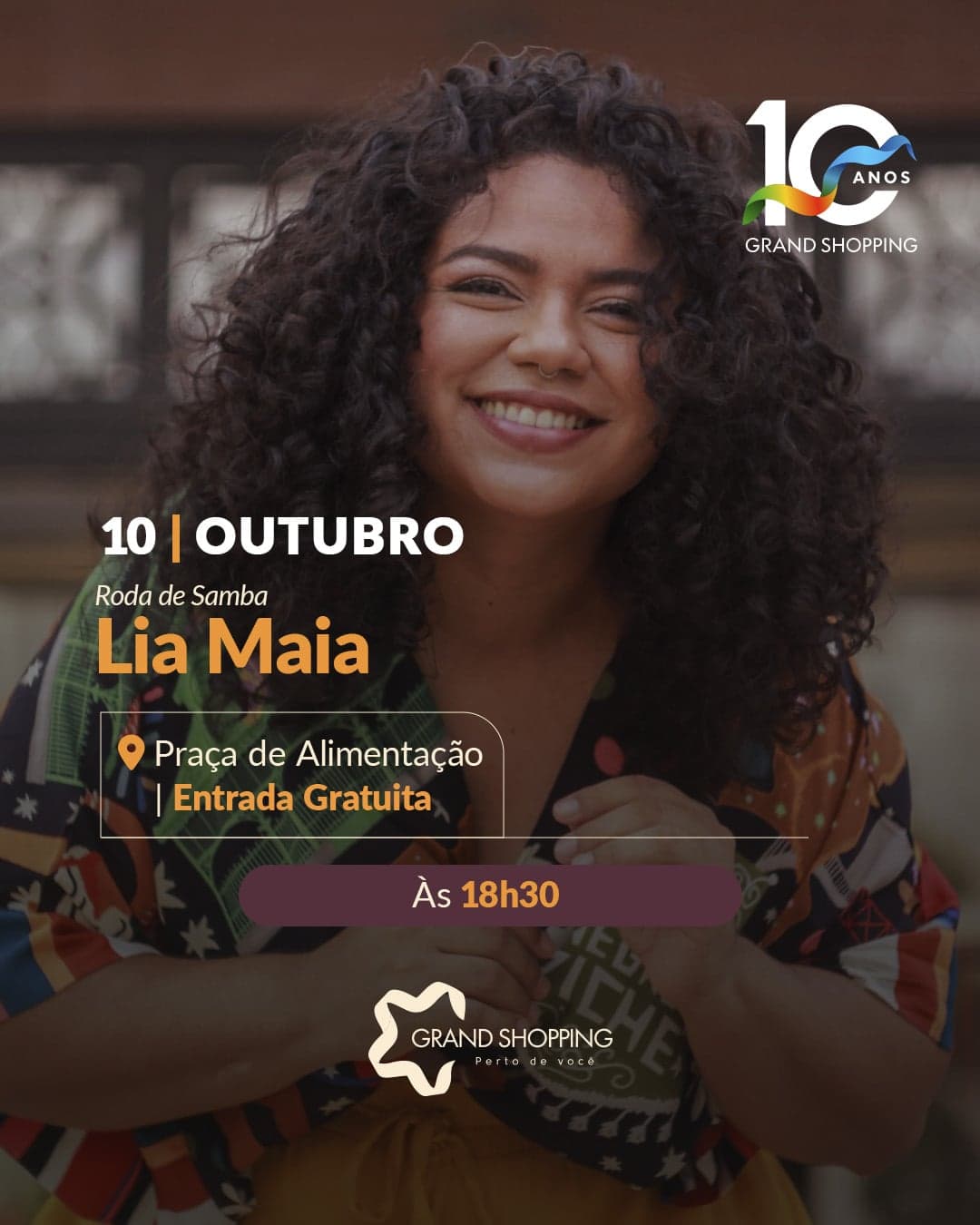 Flyer de Lia Maia