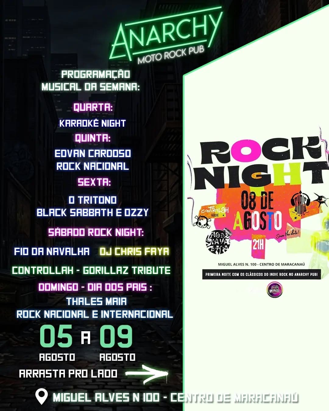 Flyer de Edvan Cardoso