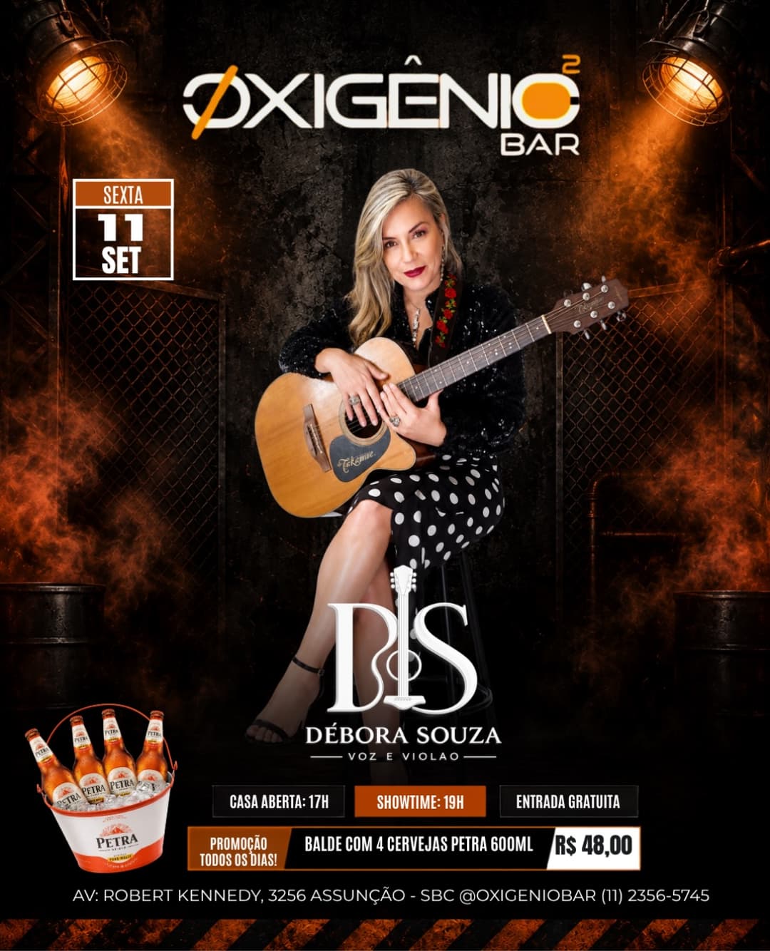 Flyer de DÉBORA SOUZA