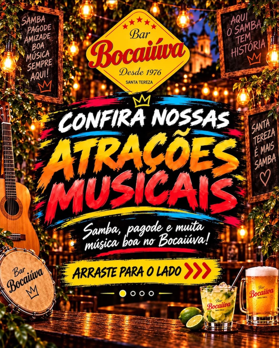 Flyer de Jorge Augusto