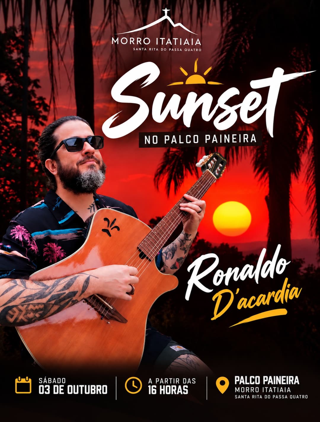 Flyer de Ronaldo D’acardia