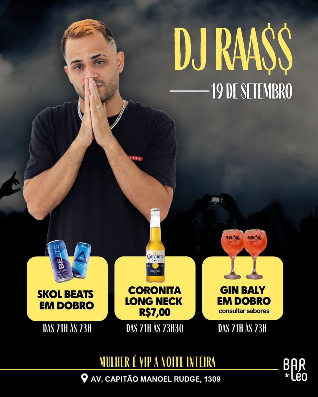 Flyer de DJ Raas