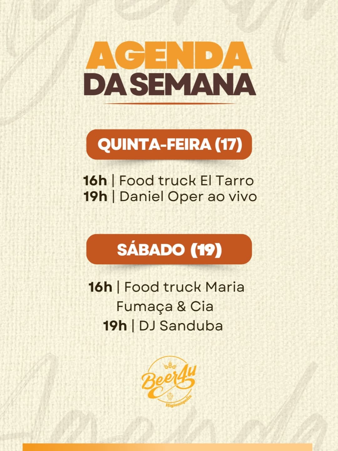 Flyer de Homem Sanduíche