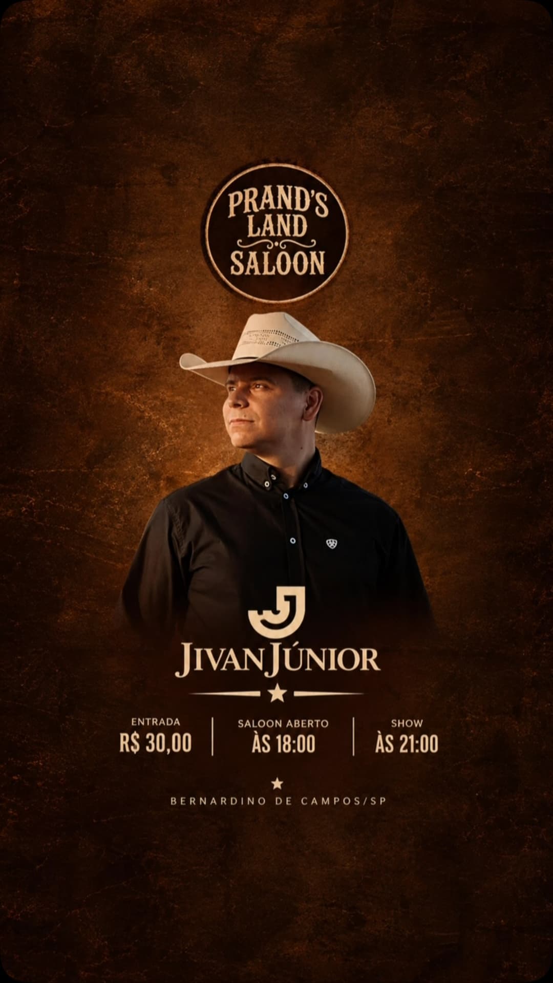 Flyer de Jivan Júnior