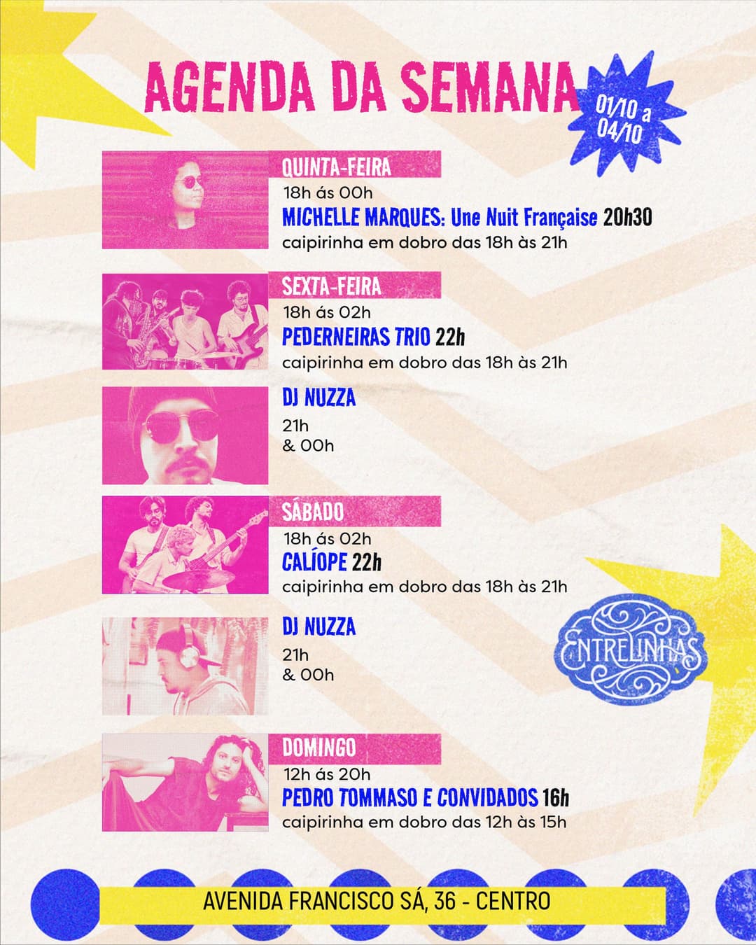 Flyer de Michelle Marques