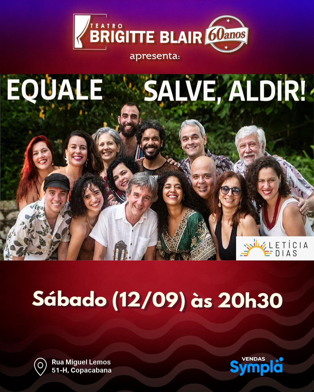 Flyer de Grupo Vocal Equale