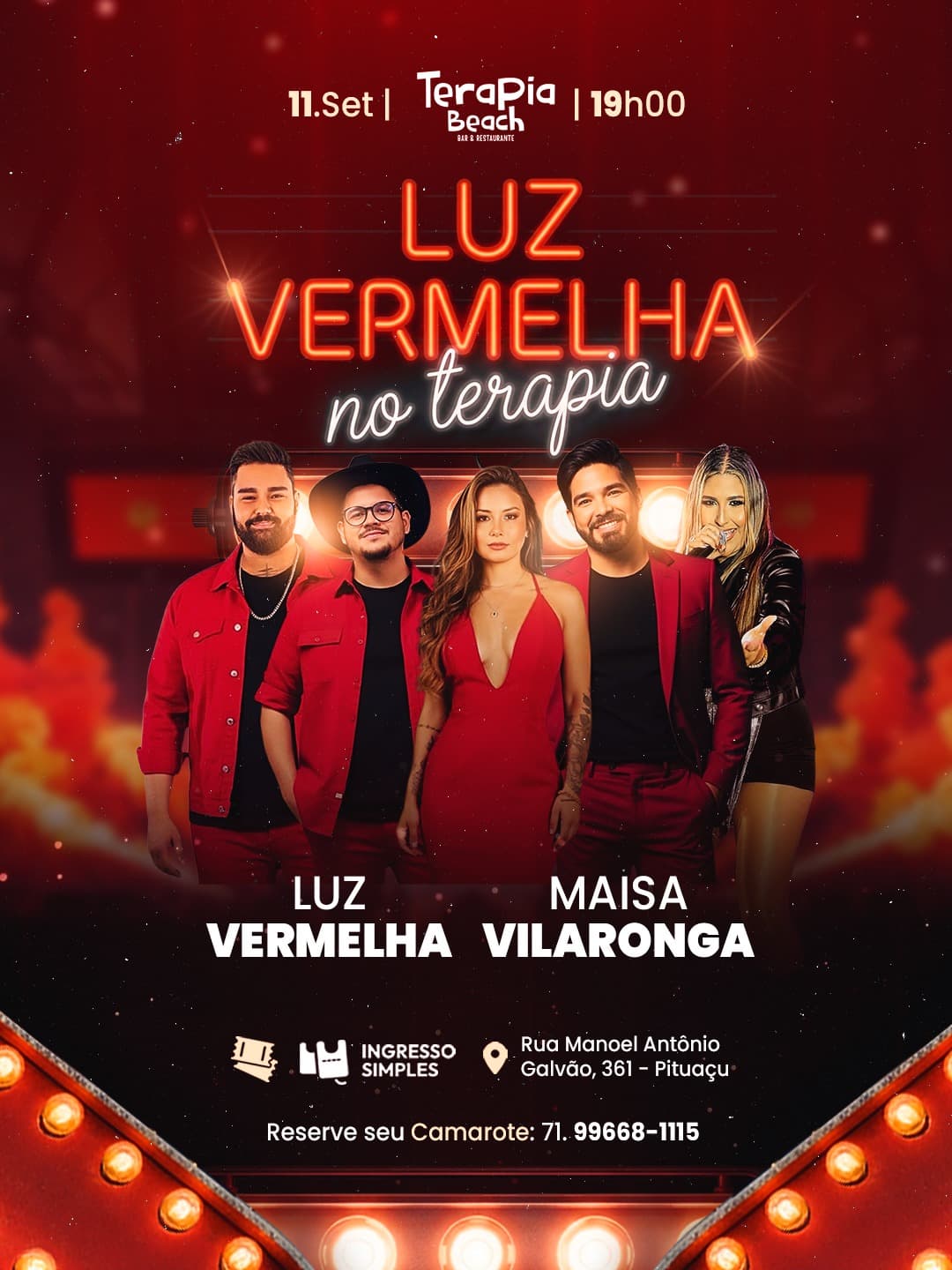Flyer de Maisa Vilaronga