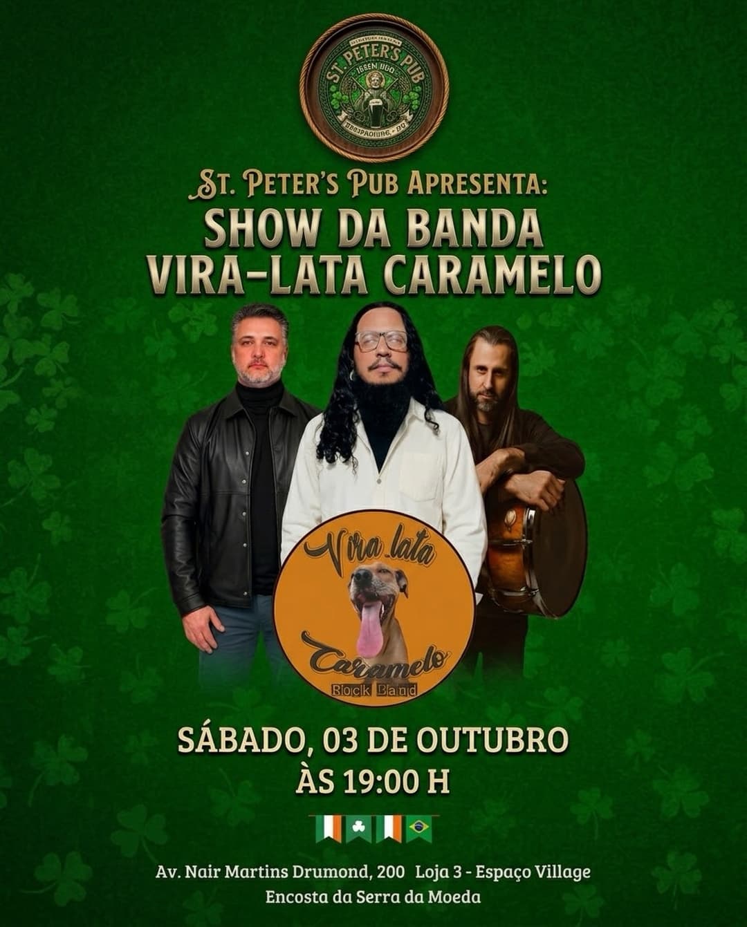 Flyer de Vira-Lata Caramelo