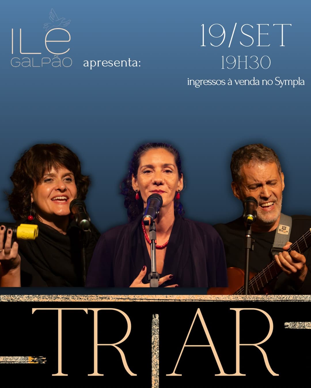 Flyer de Grupo Vocal Triar