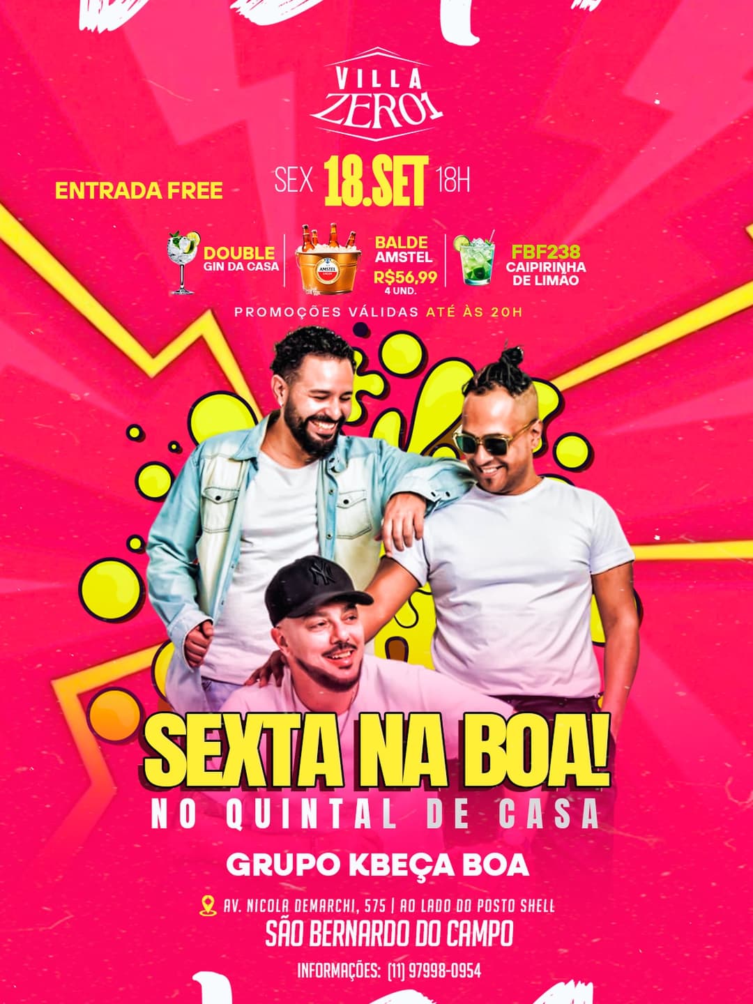 Flyer de Grupo KBEÇA BOA