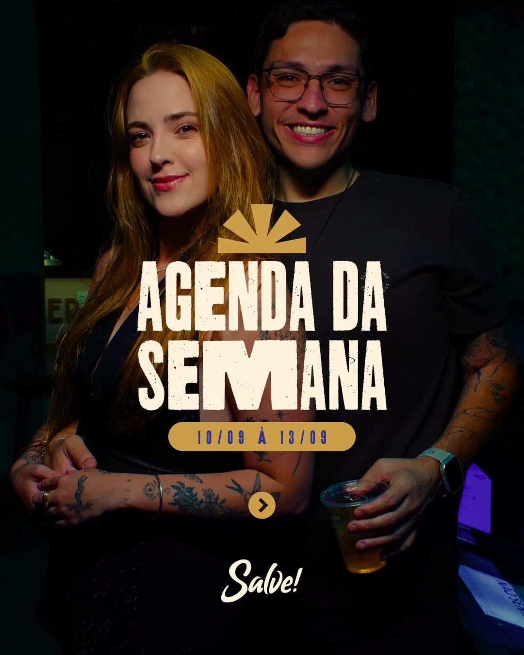 Flyer de Naquele Pike e alequeirozdj