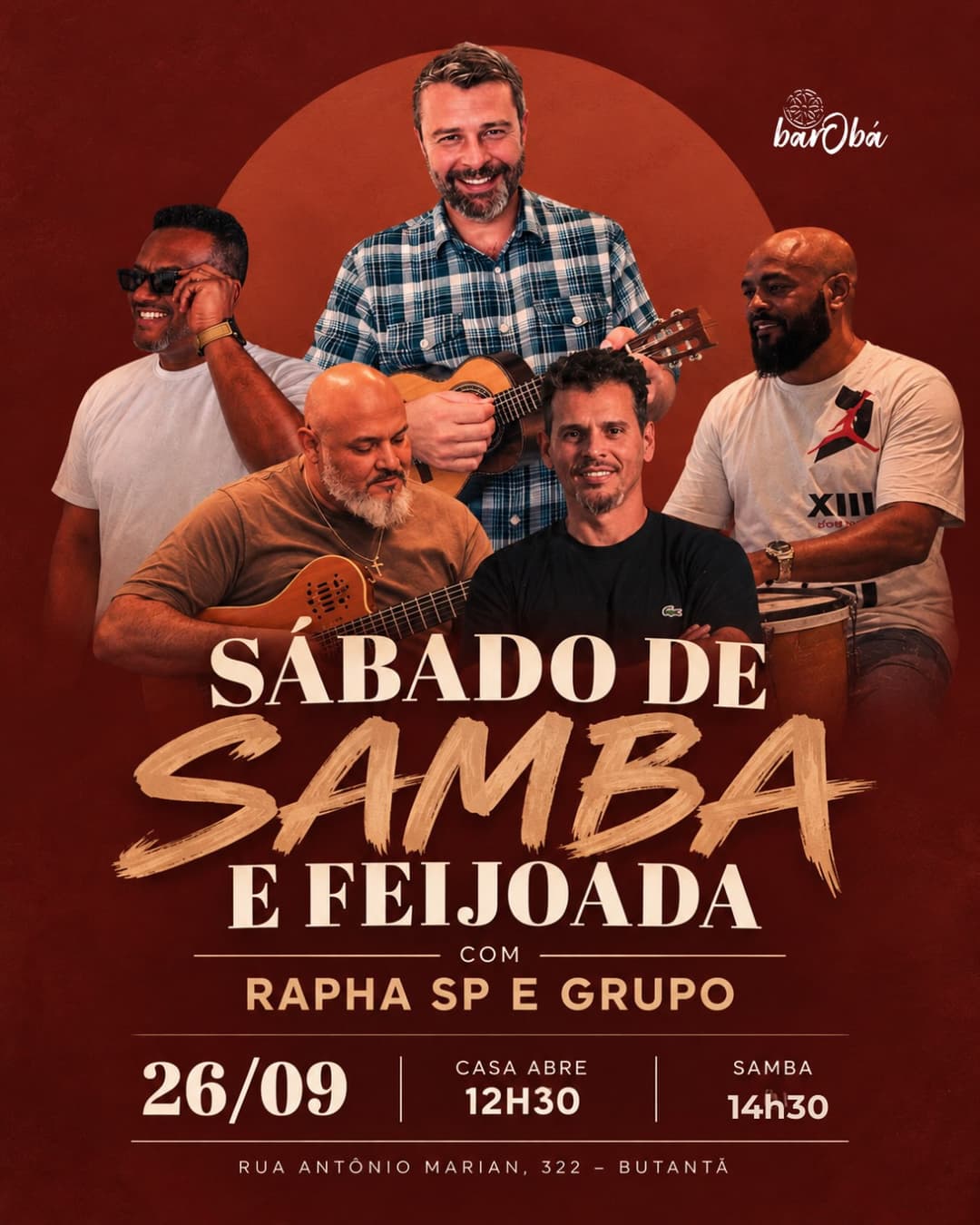 Flyer de RaphaSP
