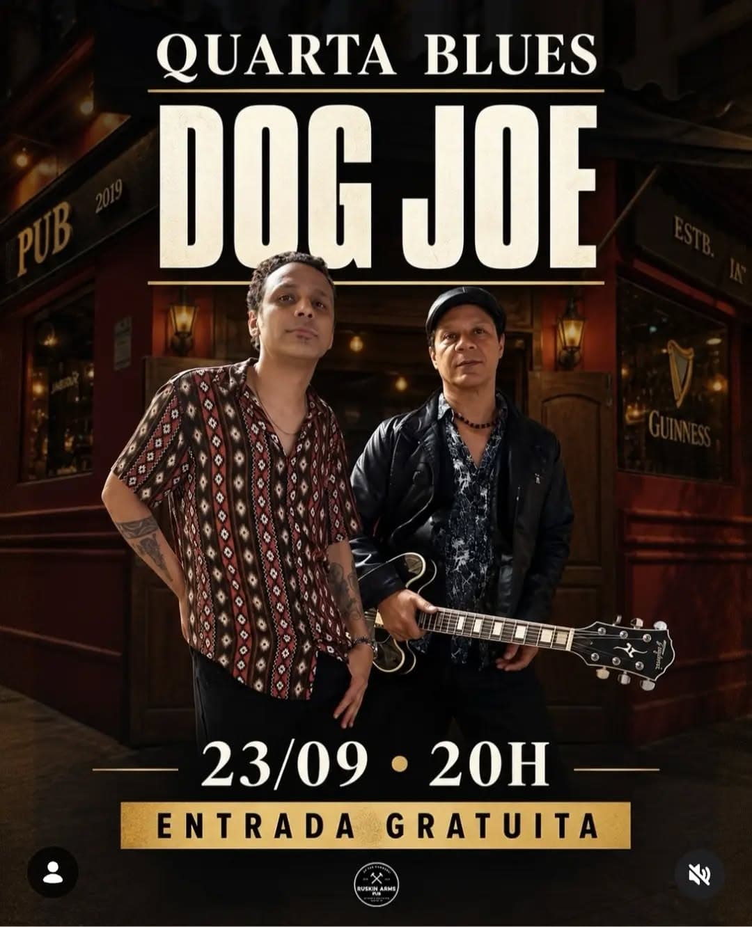 Flyer de Banda Dog Joe