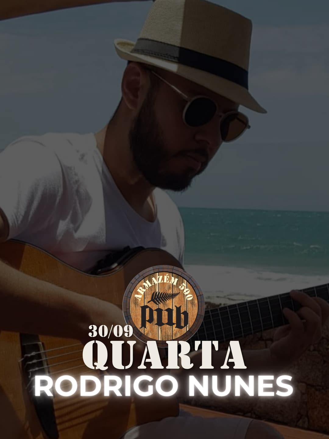 Flyer de Rodrigo Nunes