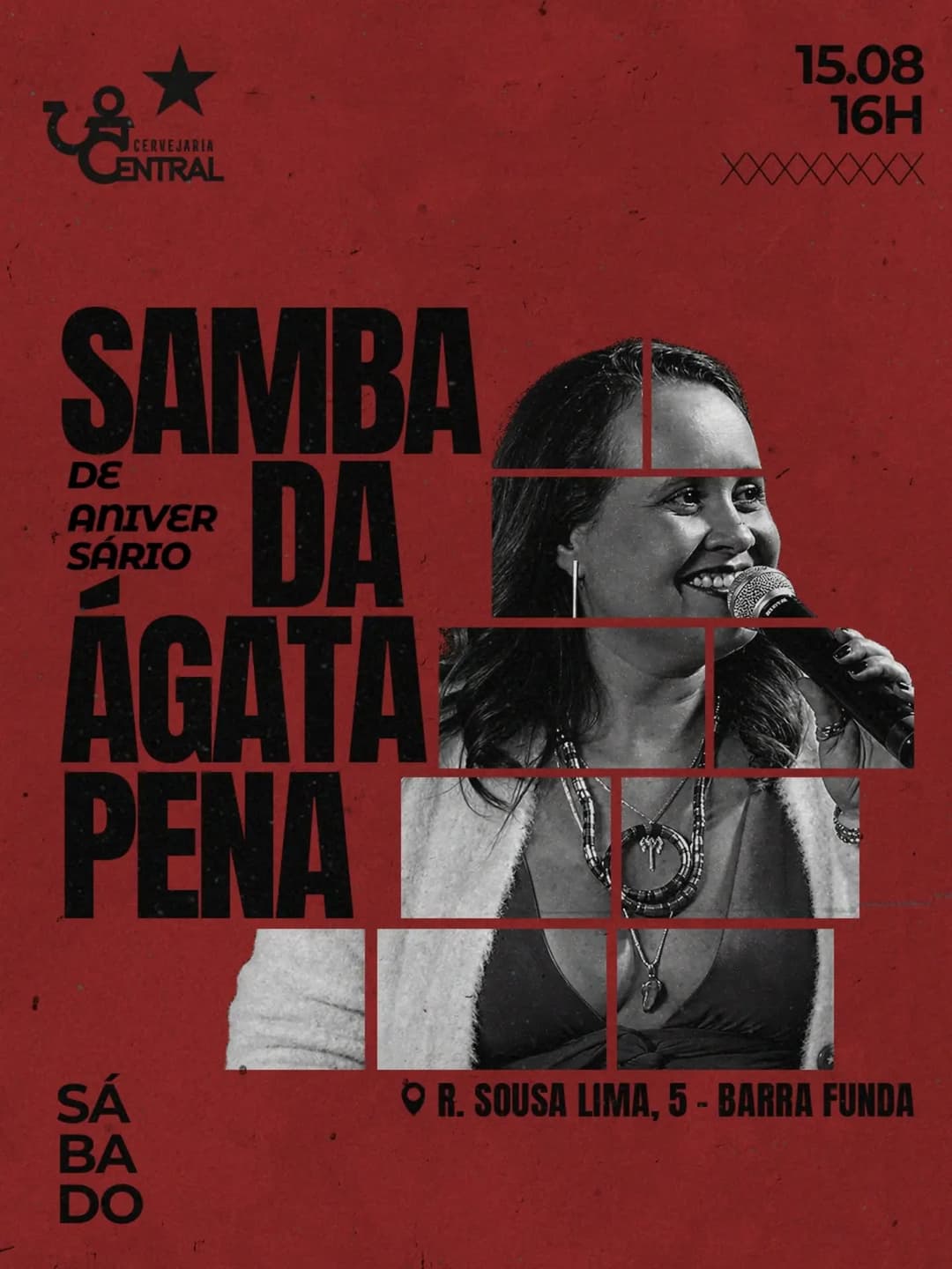 Flyer de Ágata Pena