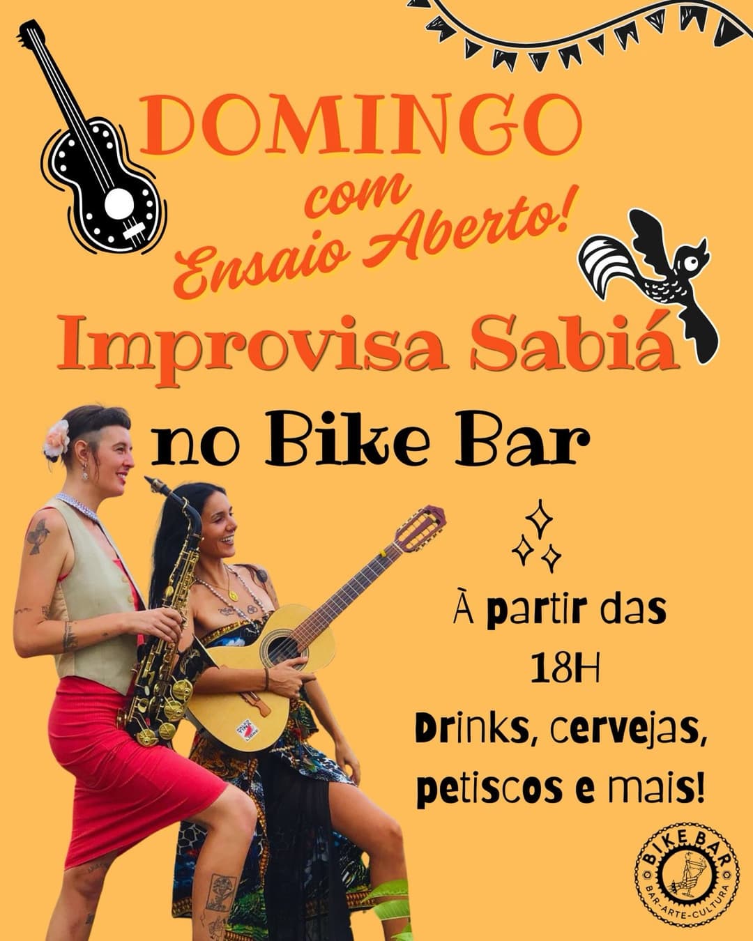 Flyer de Tina e Rana
