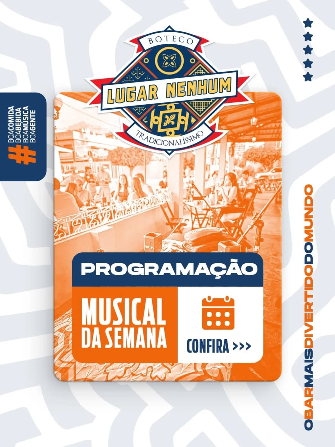 Flyer de Grupo Idem, Marcelinho Lima e tromoficial