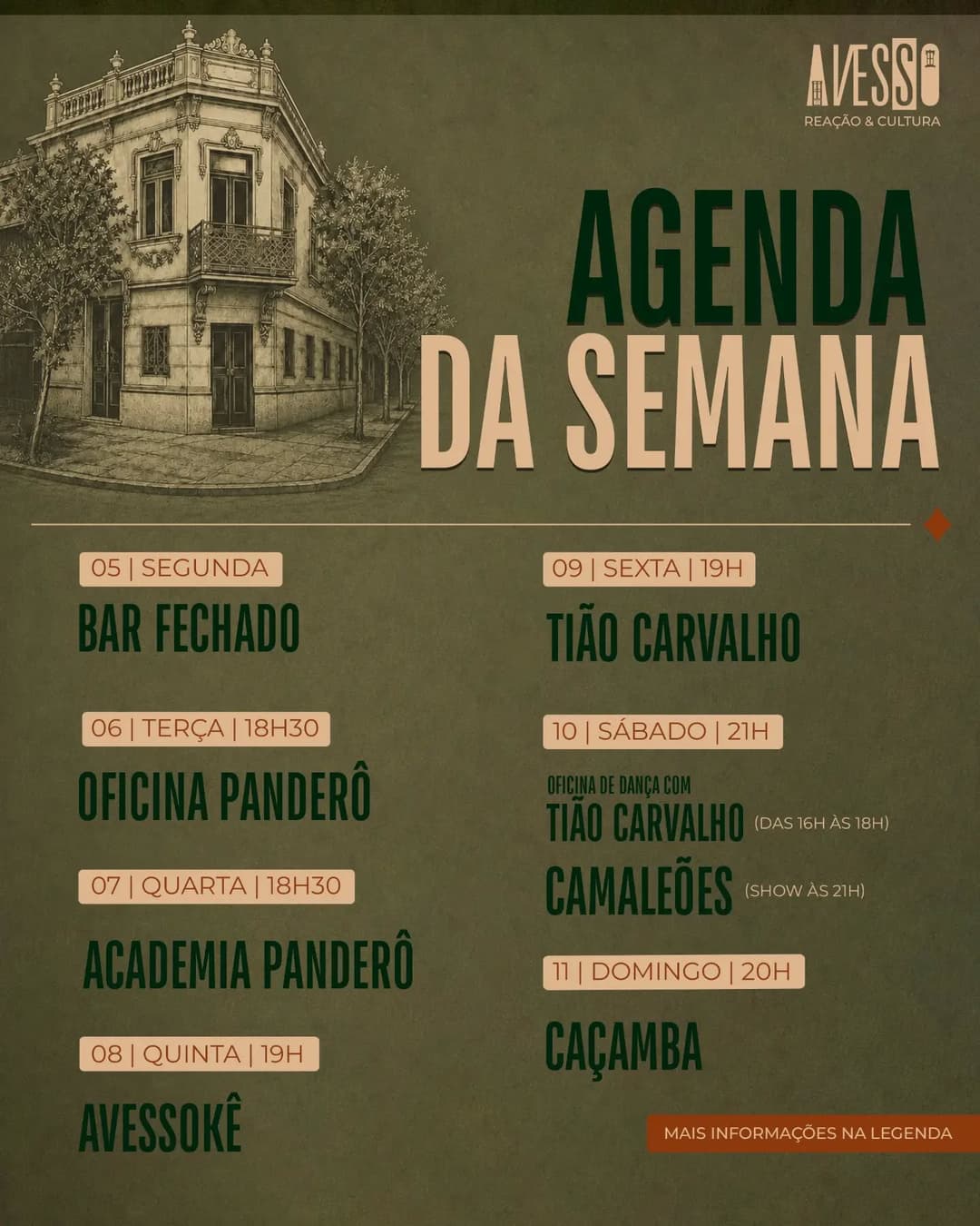 Flyer de Banda Caçamba