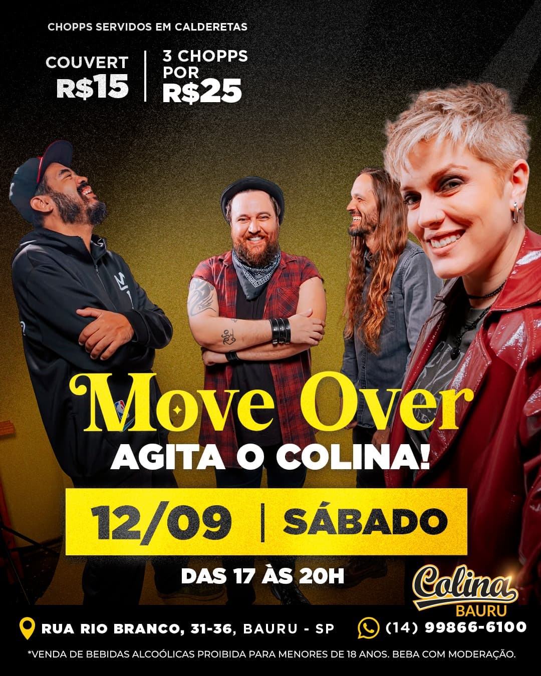 Flyer de Move Over