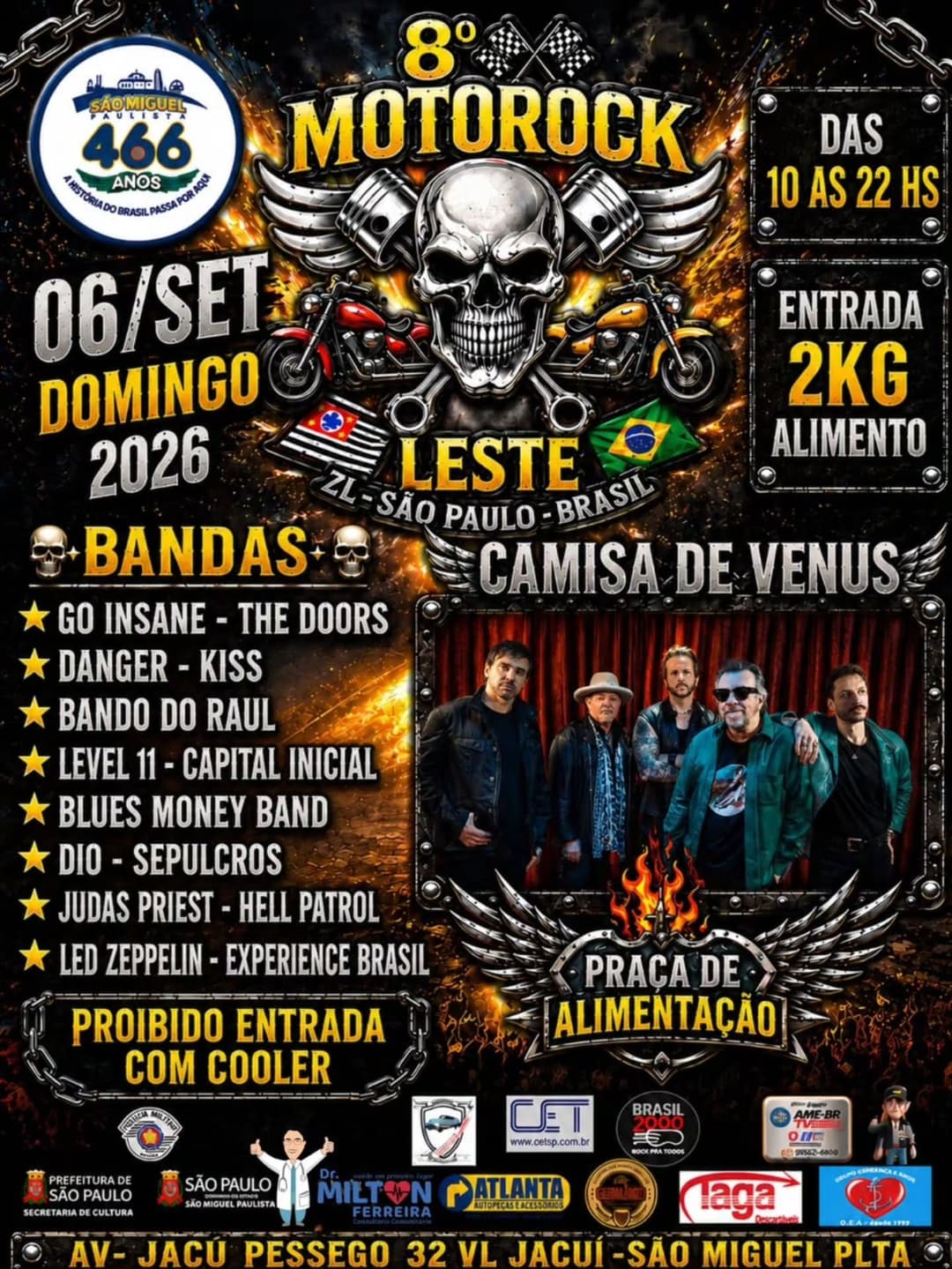 Flyer de Go Insane