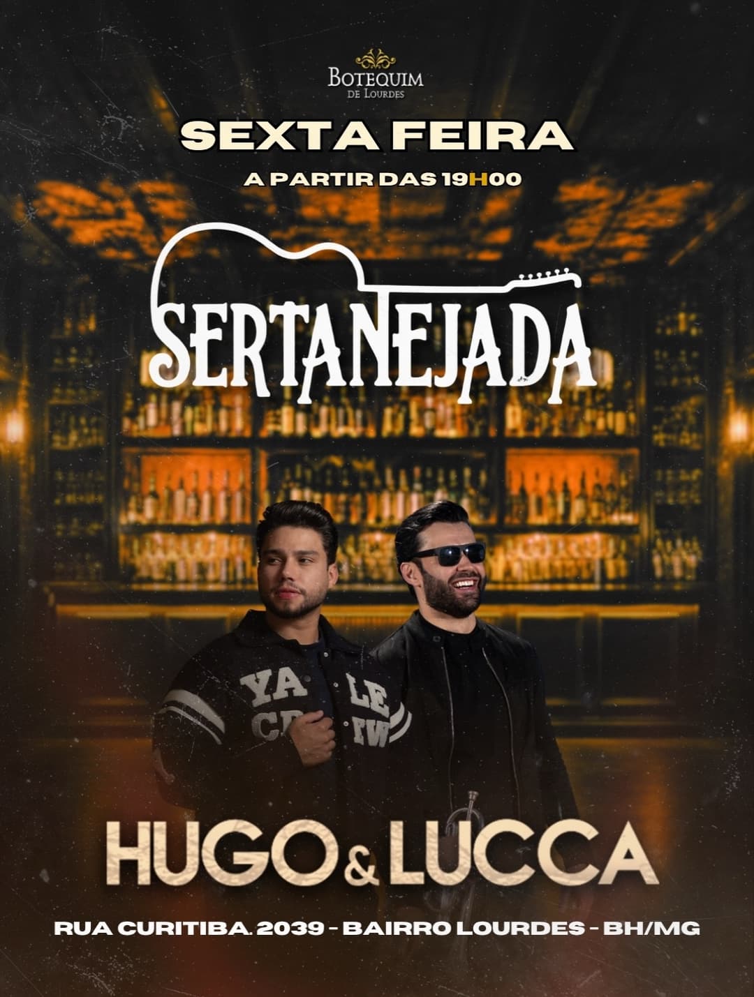 Flyer de Hugo & Lucca