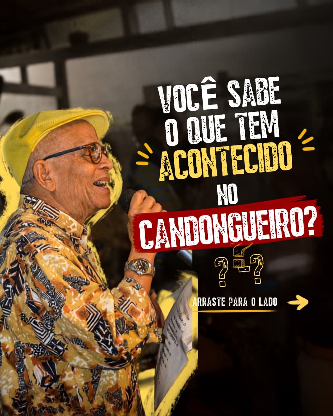 Flyer de Candongueiro e Casuarina