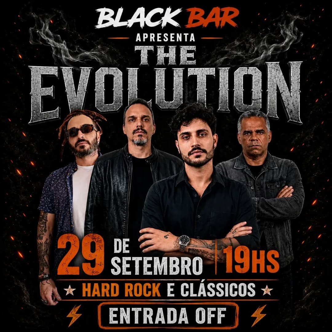 Flyer de Banda The Evolution