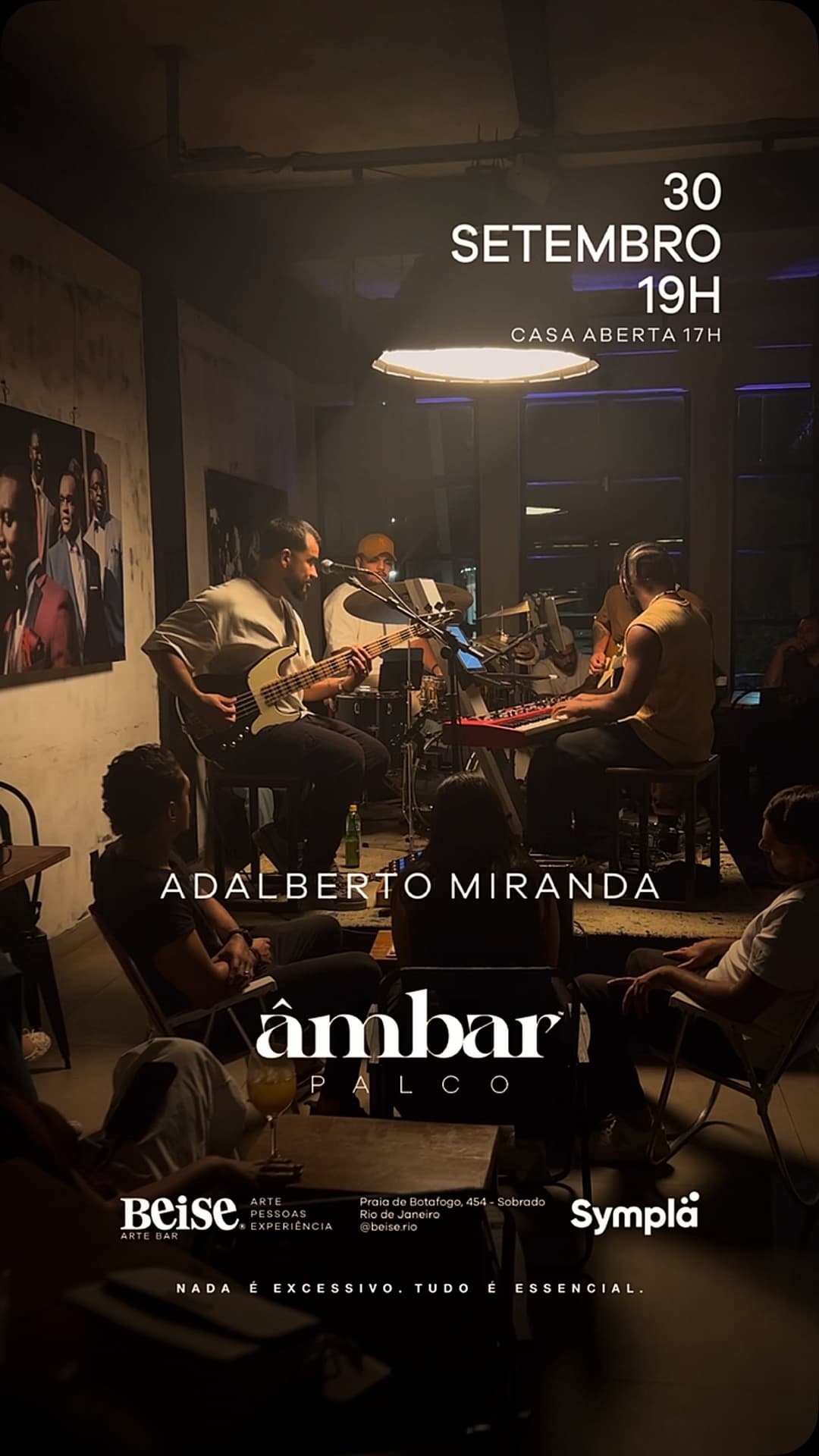 Flyer de Miranda Aladberto