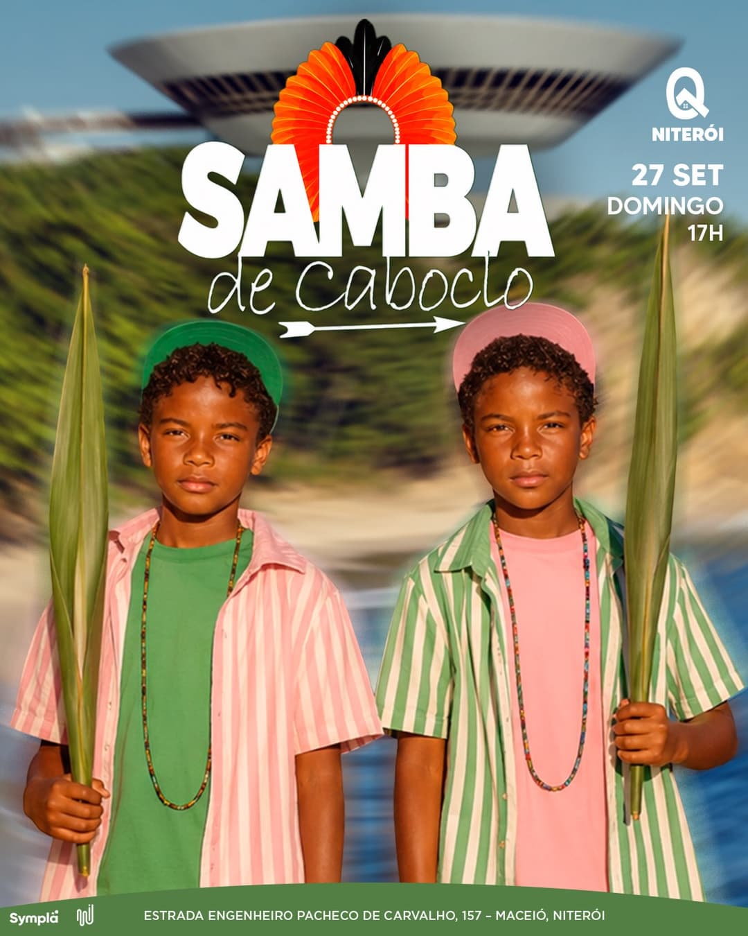 Flyer de Samba de Caboclo