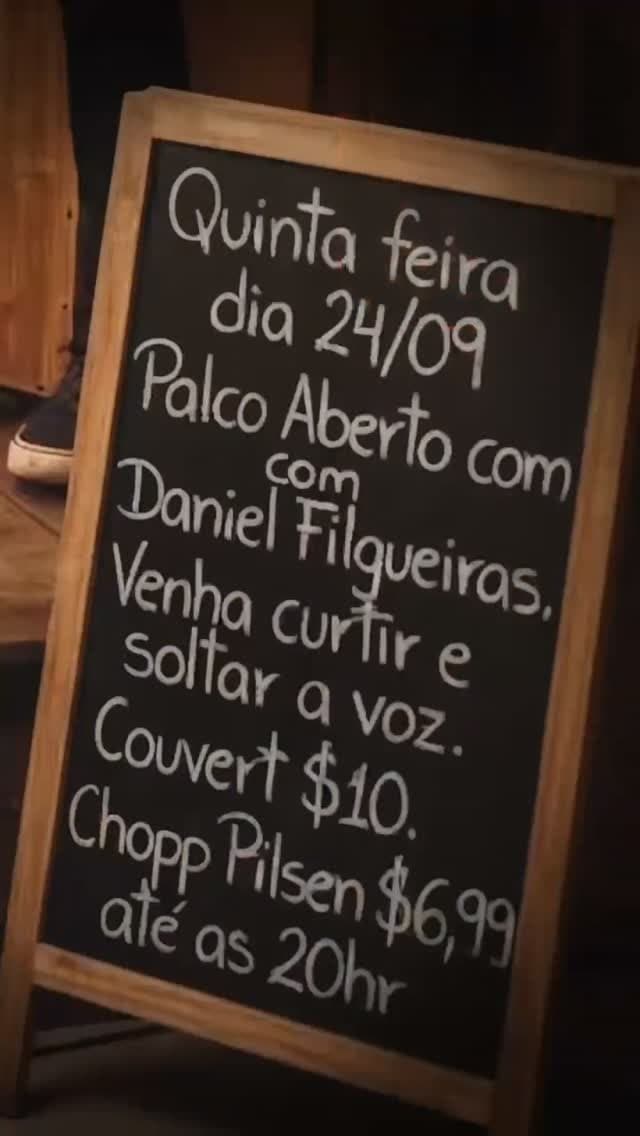 Flyer de Daniel Filgueiras