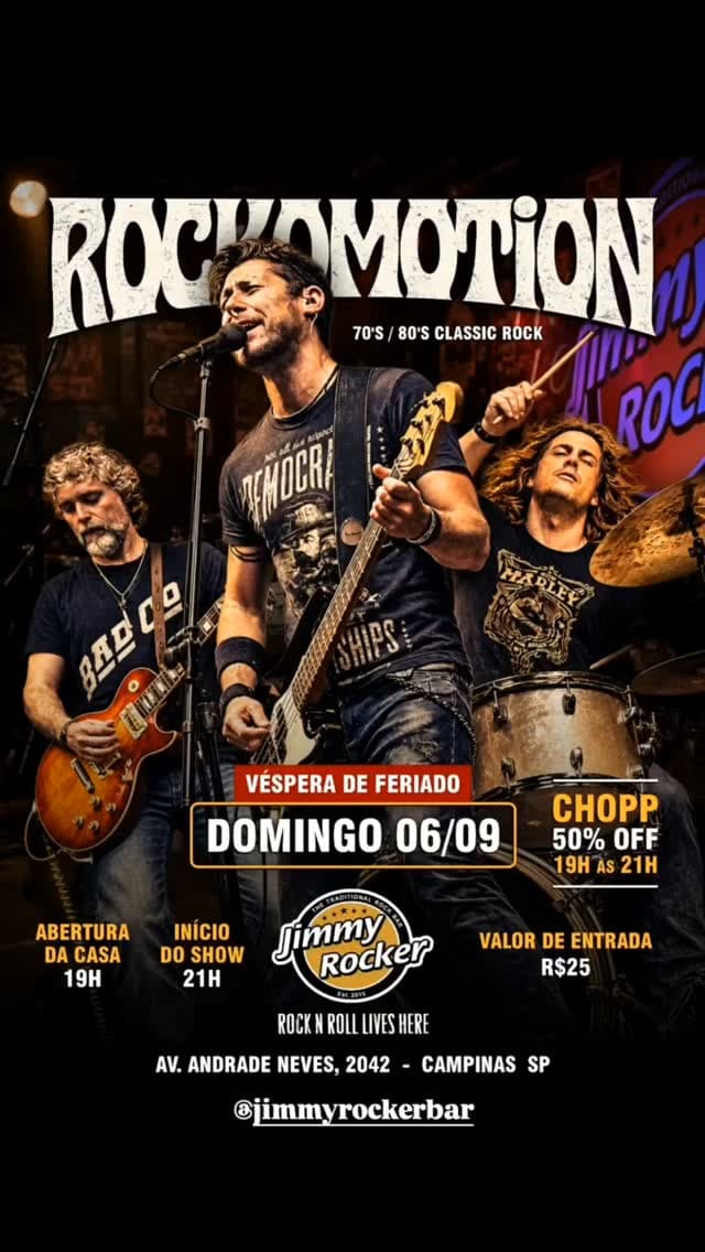 Flyer de Rockomotion