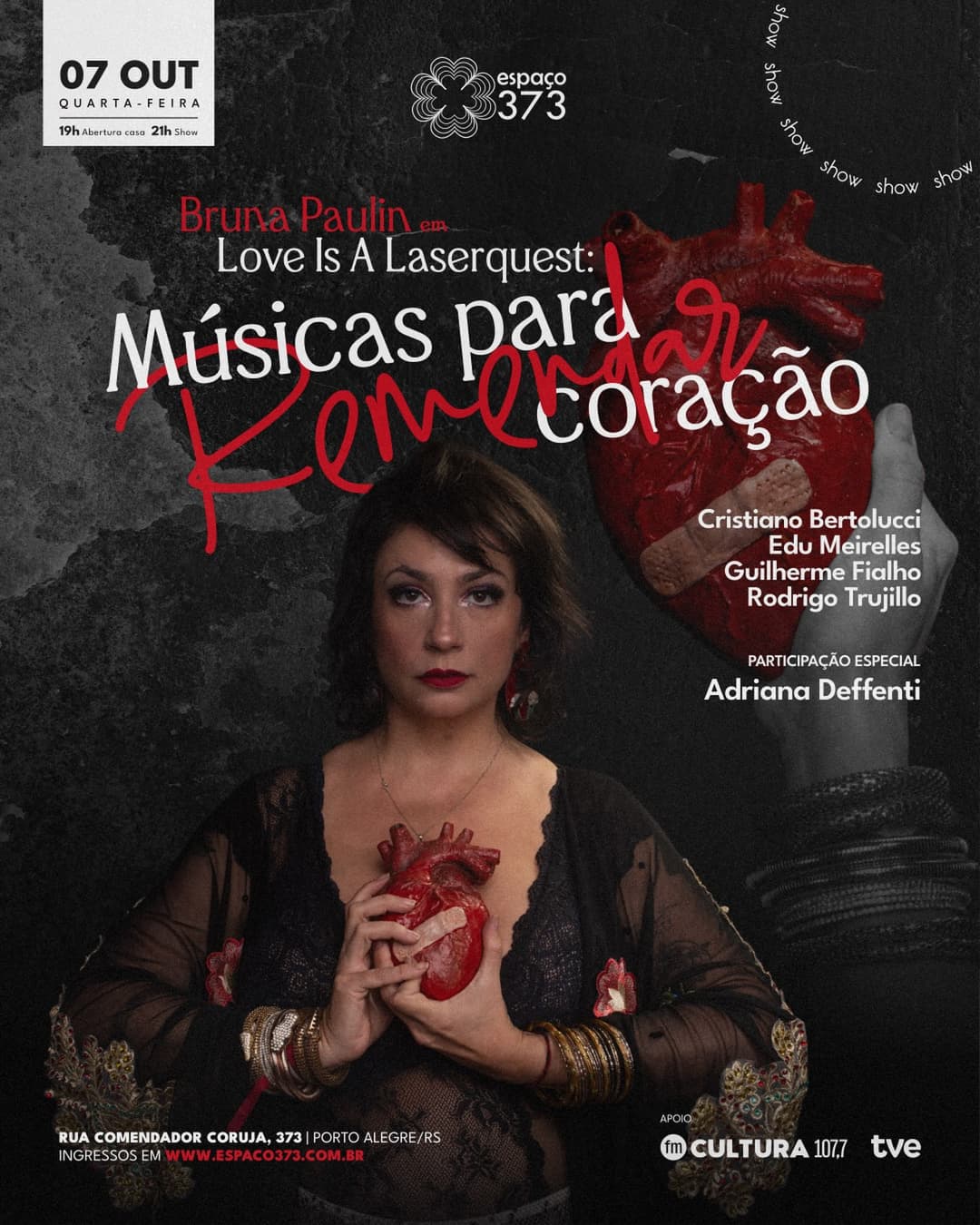 Flyer de Bruna Paulin