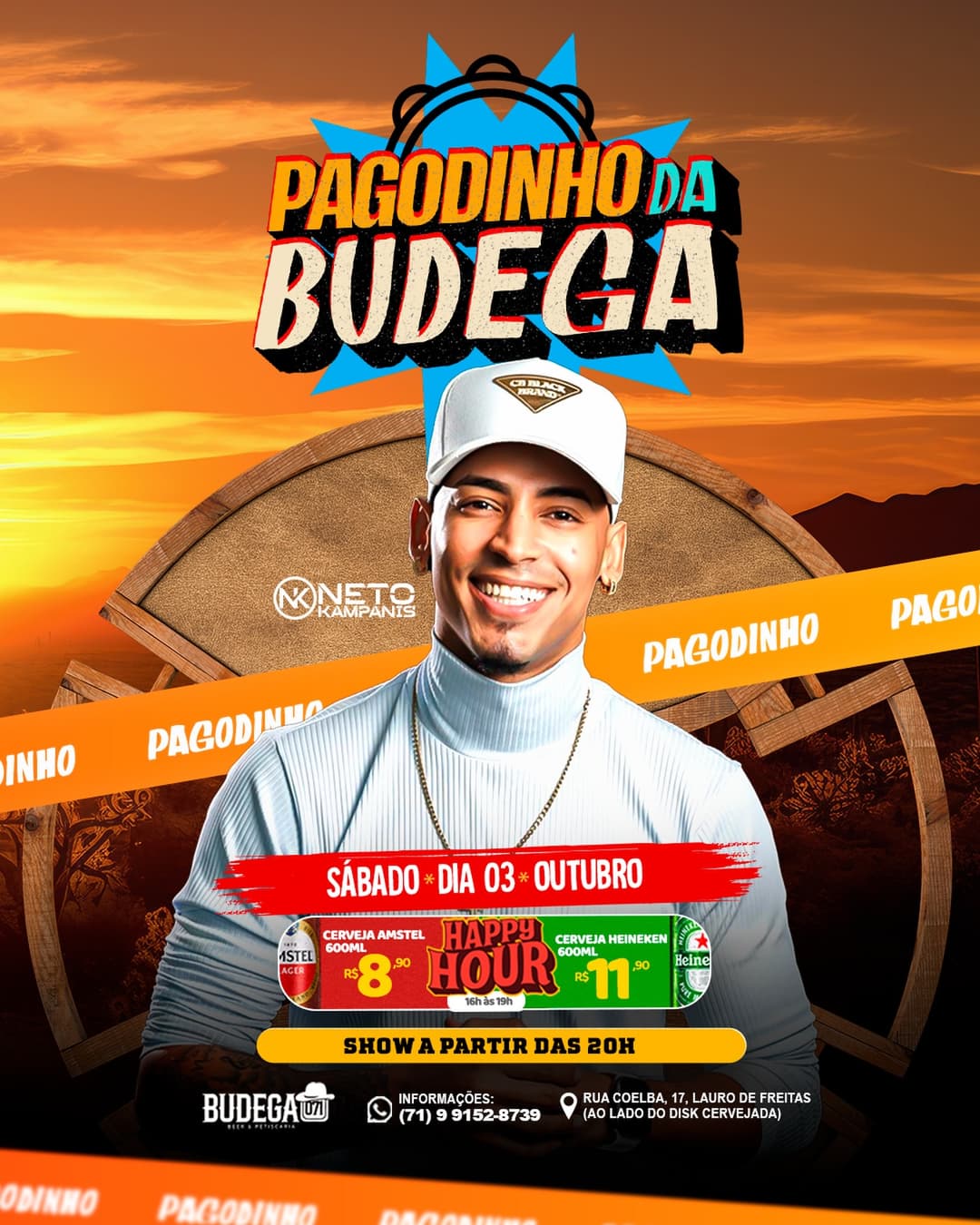 Flyer de Neto Kampanis