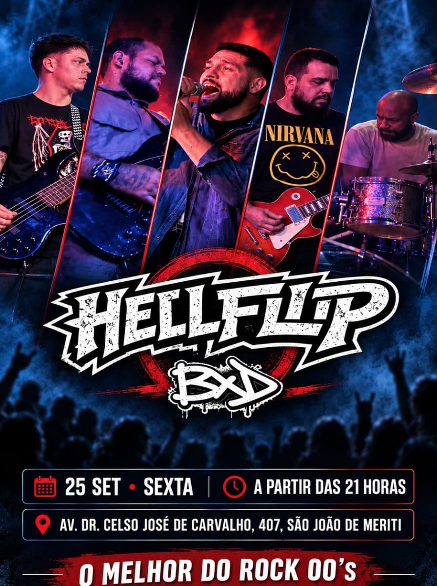 Flyer de HELLFLIP
