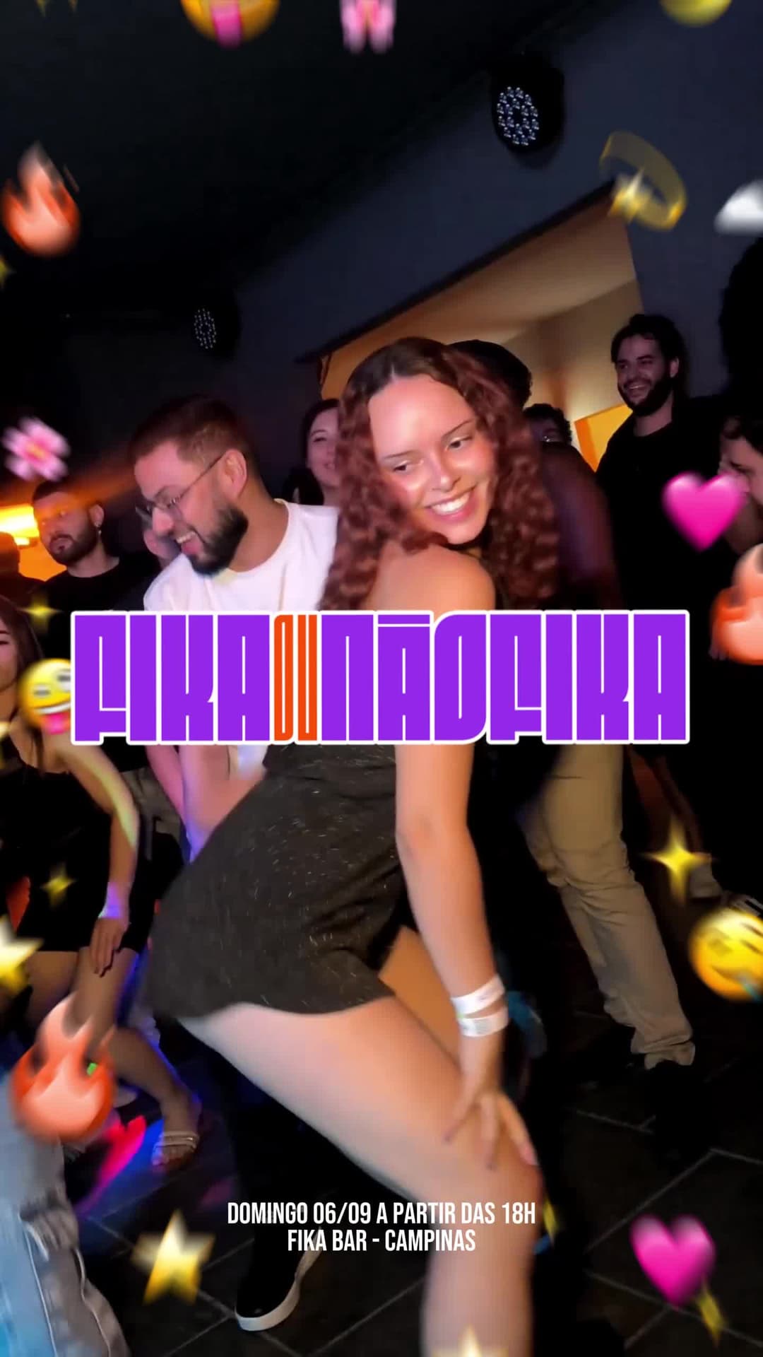 Flyer de Marcely e DJ Vinni