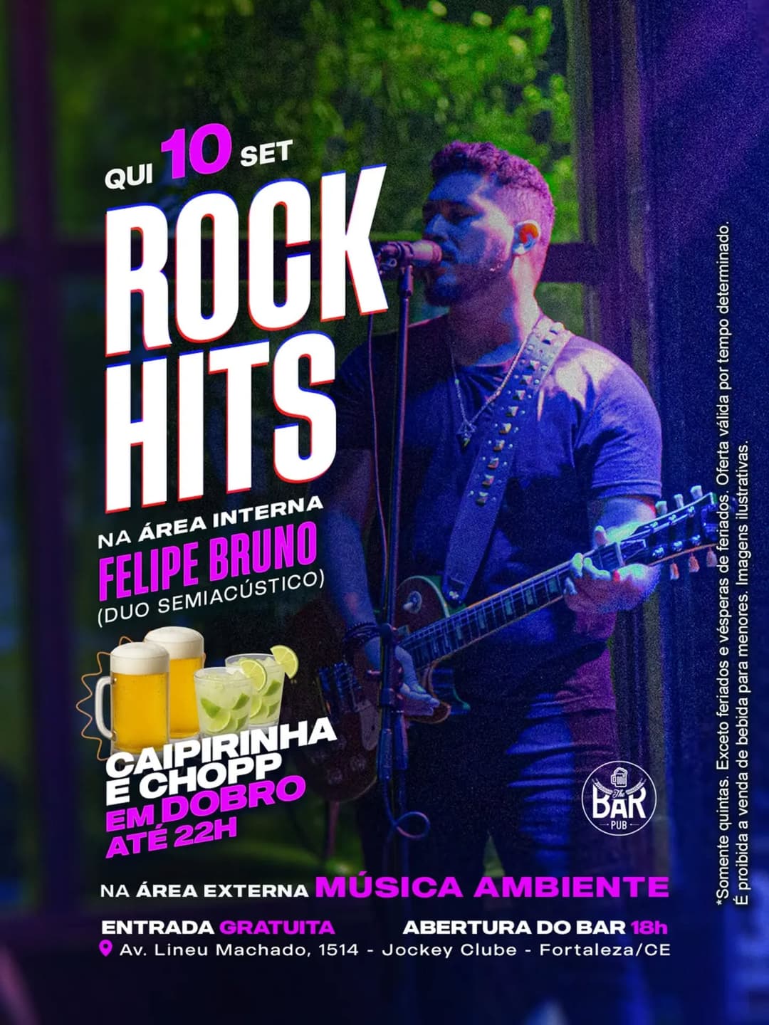 Flyer de Felipe Bruno Duo