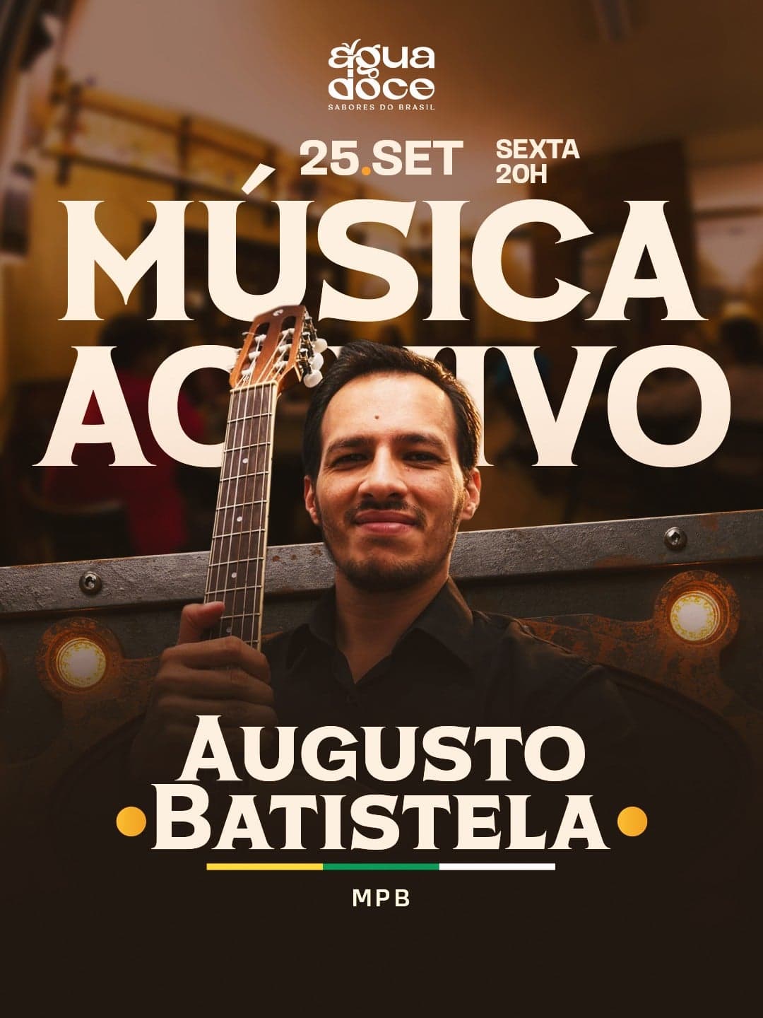 Flyer de Augusto Batistela