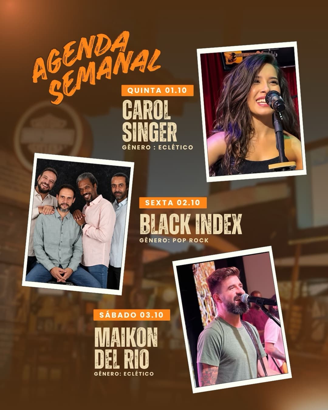 Flyer de Maikon Del Rio