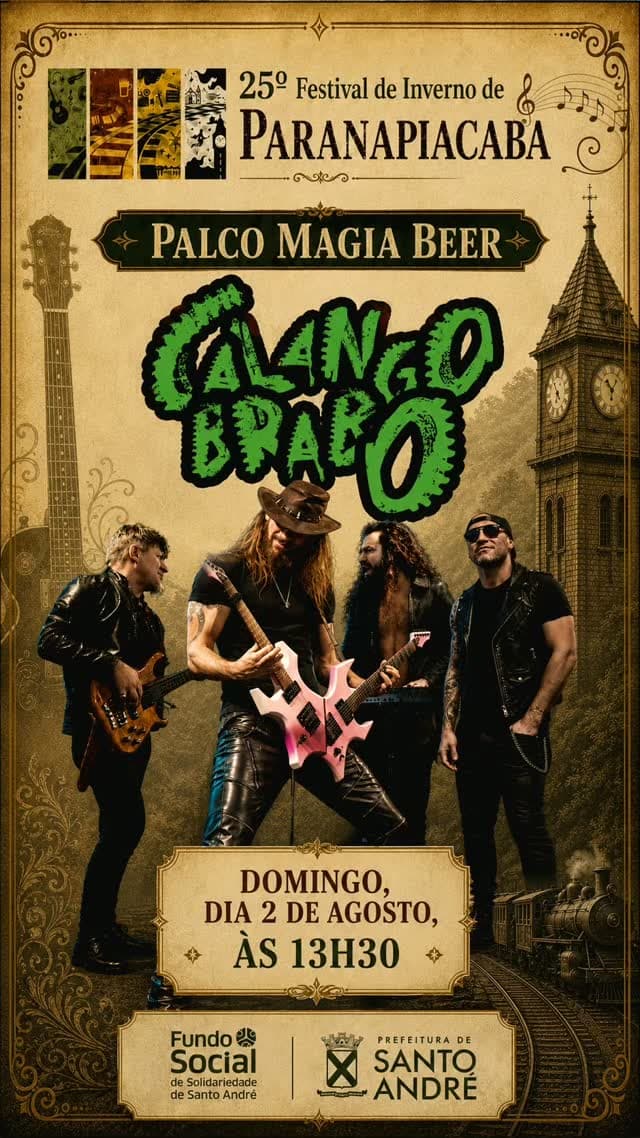 Flyer de Calango Brabo