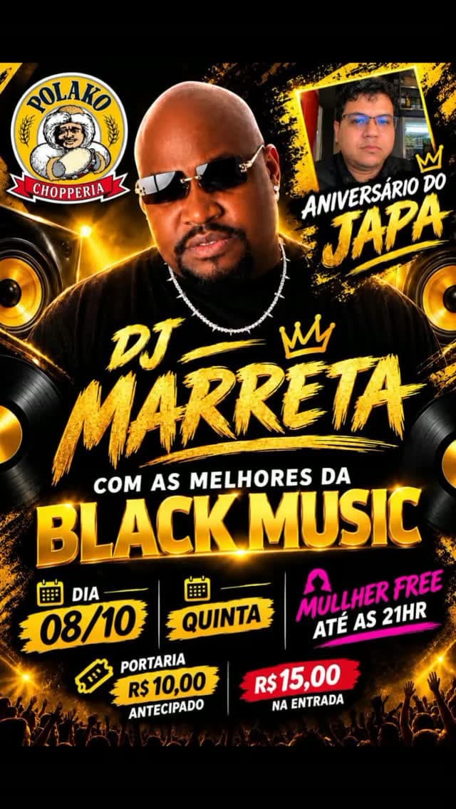 Flyer de DJMARRETA