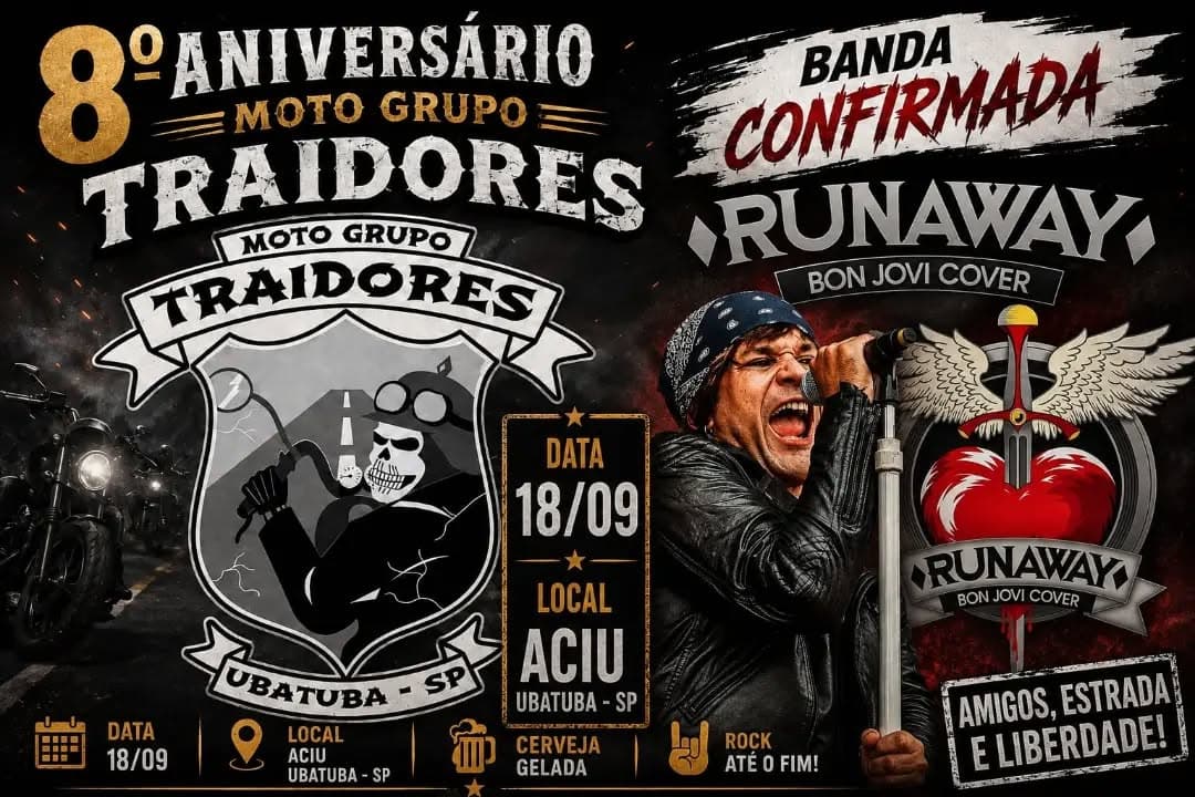 Flyer de Runaway e Nice Day