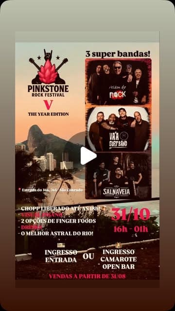 Flyer de Vaa Surf Band, SALNAVEIA e ALÉM DO ROCK