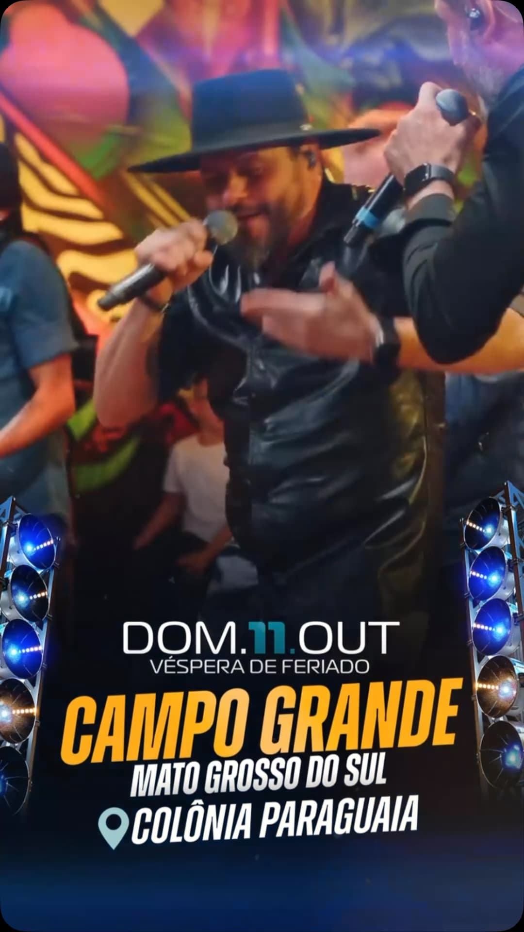 Flyer de Grupo Pé de Cedro, Grupo Sorriso Lindo e mais 1 artista